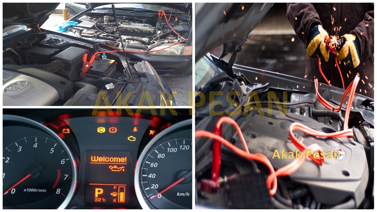 Nak ‘Jump Start’ Kereta Kawan Kena Tahu Cara Yang Betul Kalau Tak