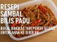 sambal bilis kering padu dalam bekas bekal anak sekolah