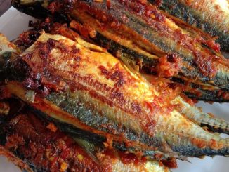 Ikan cencaru bakar cicah air asam padu – lauk kampung simple dan sedap