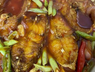 Jenahak masak cuka resepi kampung sedap