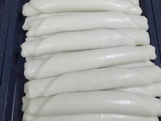 Laksam gebu homemade gulung elok tanpa minyak