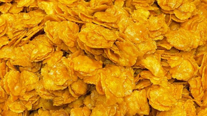Caramel cornflakes
