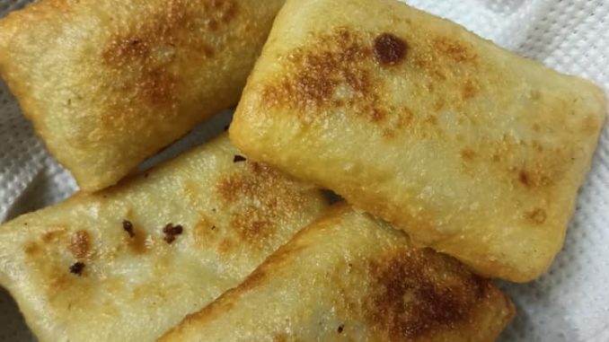 Kuih Ropa Inti Ikan Sedap dengan Kulit Lembut dan Lipatan Sempurna