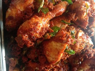 Ayam goreng berempah crispy untuk nasi bajet, sesuai sebagai menu jualan harian