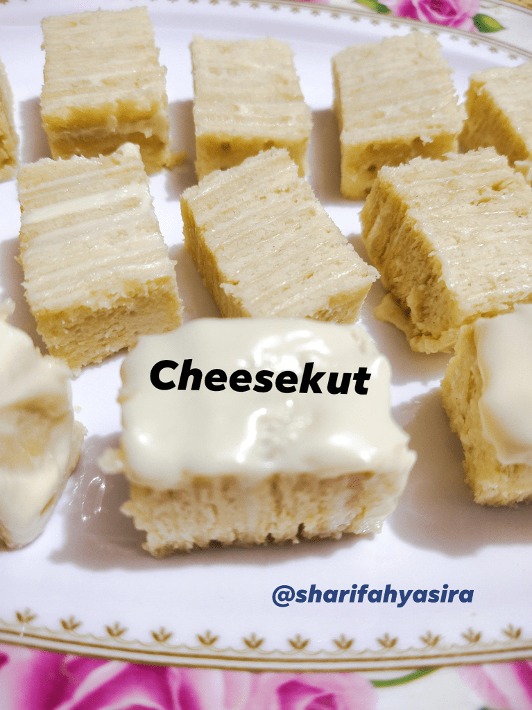 Cheesekut 3 Bahan – Pencuci Mulut Sejuk Paling Mudah & Sedap!