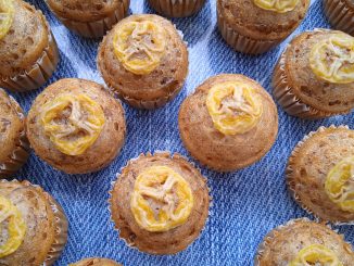 Apam pisang kukus sukatan cawan gebu dan lembut