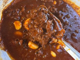 Daging goreng merah Terengganu pedas manis