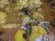 Ayam Kurma Merah berkuah pekat dengan rempah kurma, santan, cili kisar, kentang, tomato dan cili hijau.
