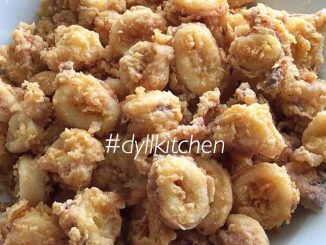 Sotong celup tepung rangup dengan lapisan tepung yang cantik, goreng keemasan dan sempurna, sesuai untuk hidangan snek atau lauk.