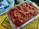 Pes rendang homemade yang sedang ditumis hingga pecah minyak