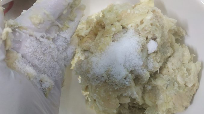 Tempoyak durian buatan sendiri yang tahan lama dan tidak cepat berkulat