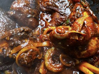 Ayam masak sambal bawang ala mamak bersalut sambal pekat