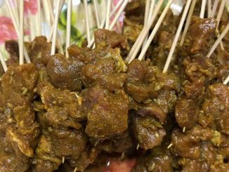 resepi sate daging lembut dan berempah