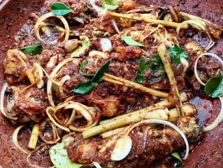 ikan kembung digoreng garing untuk sambal ikan cuka masam pedas
