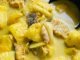 Masak lemak nenas ikan masin siap dimasak dan dihidangkan